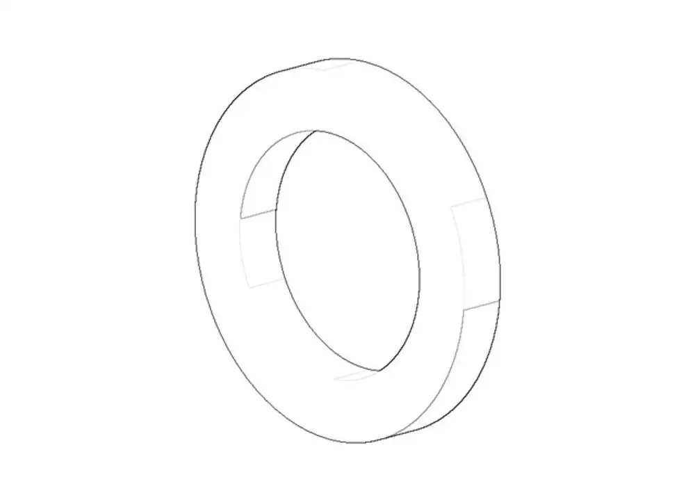 DORNBRACHT Dichtung Centellen WS 3820 ERSATZTEILE 091420026 14 x 8 x 2 mm Centellen WS 3820, 09142002690 Galeriebild 1